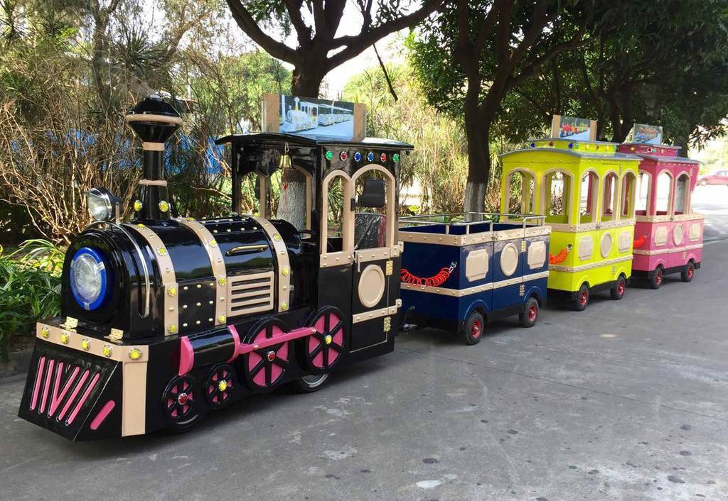 那坡景区广商场无轨观光小火车电动儿童游乐设备小火车可坐人户外玩具